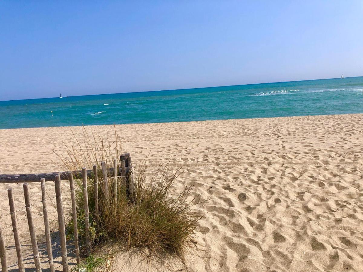 Barcaresa-Charmant T 2 Vue Mer Pied Dans L'Eau Le Barcares Exterior photo
